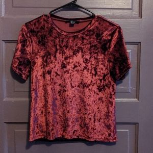 Red velvet tee by Atmosphere
